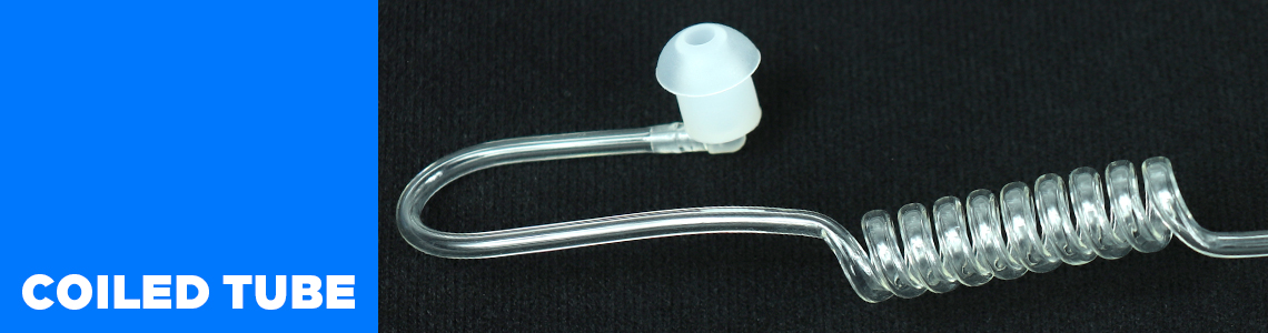 Coiled Tube Earpieces